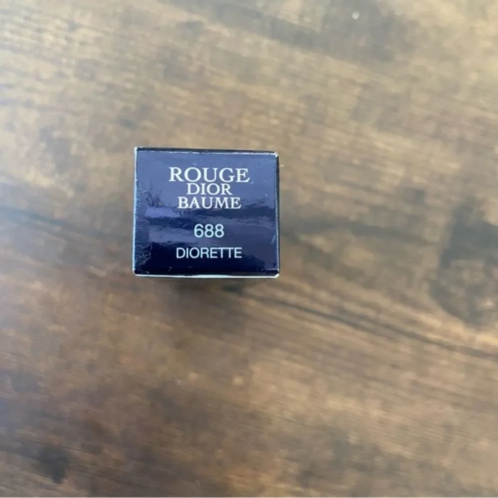 Dior Rogue Natural Lip Treatment Lipstick Pink 688 Diorette 3.2 g 0.11 oz NEW
